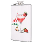 Flasques Hello Summer | Strawberry Cocktail Flask (Gauche)