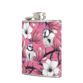 Flasques Heure du printemps en rose (Gauche)