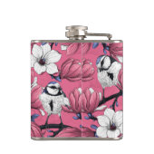 Flasques Heure du printemps en rose (Dos)