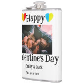 Flasques Heureuse Sainte-Valentin ajouter nom de couple pho (Gauche)