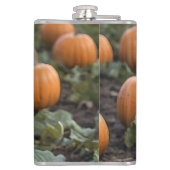 Flasques Heureux Comme Un Cochon Bébé Dans Un Patch Citroui (Dos)