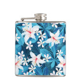 Flasques Hibiscus tropicaux Schéma floral 2 (Devant)