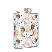 Flasques Hibou drôle de texture (Droite)