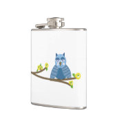 Flasques Hibou endormi (Gauche)