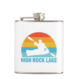 Flasques High Rock Lake Caroline du Nord Kayak