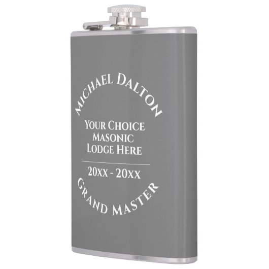 Flasques Hip Masonic Grand Master (Gauche)