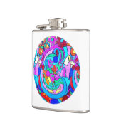 Flasques hippie amour super (Gauche)