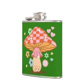 Flasques Hippie de boule de boules de champignons À damiers (Gauche)