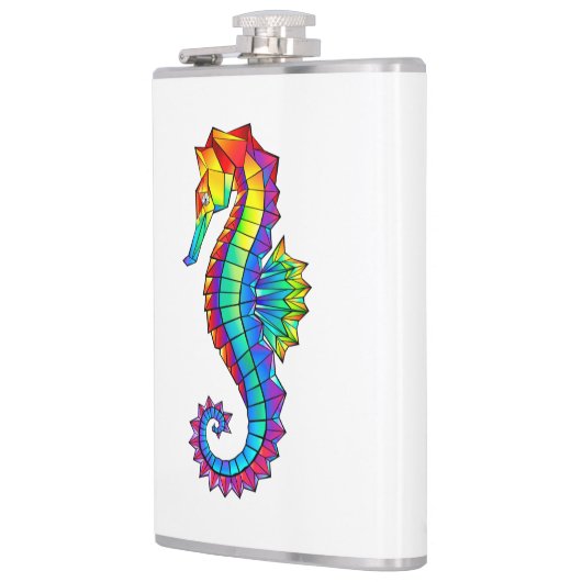 Flasques Hippocampe polygonal arc-en-ciel (Gauche)