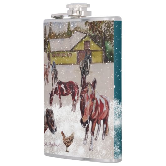 FLASQUES HIVER AU RANG WEST HILLS (Gauche)