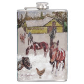 FLASQUES HIVER AU RANG WEST HILLS (Devant)