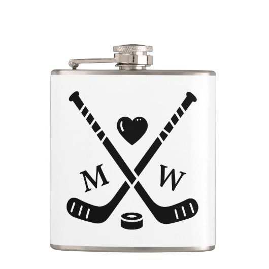 Flasques Hockey Love (Devant)