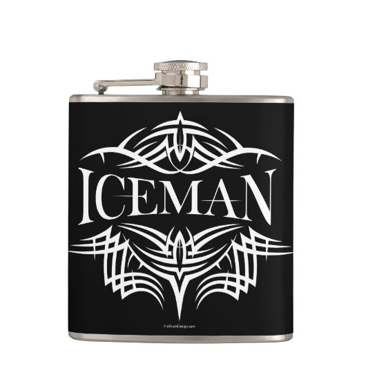 Flasques Hockey Tribal (Iceman) (Devant)