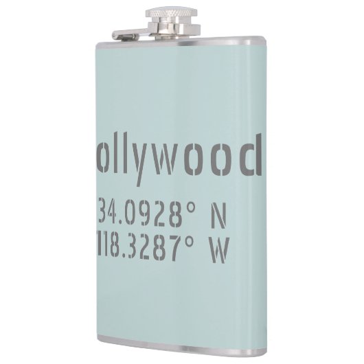 Flasques Hollywood Latitude Longitude (Gauche)