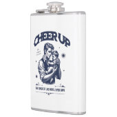 FLASQUES HOME/KITCHEN DADDY CHEER UP VINYL WRAP FLASK  (Gauche)
