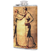 Flasques Hommes vintages de boxe (Gauche)