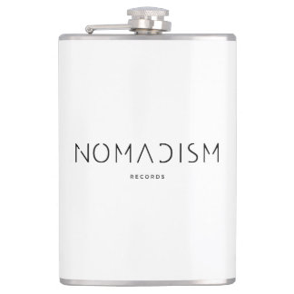 Flasques Hoodie Nomadism Records Logo Noir