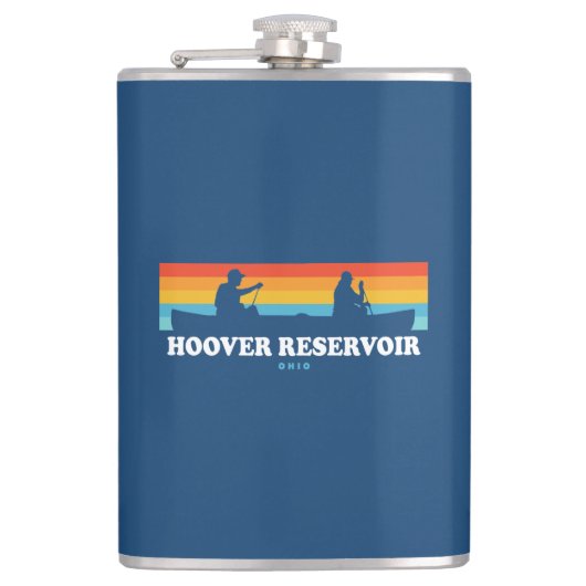 Flasques Hoover Réservoir Ohio Canoe (Devant)