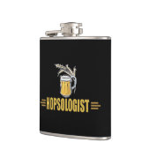 Flasques Hopsologue de bière drôle (Gauche)