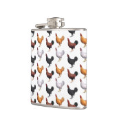 Flasques Horloge Des Coqs (Gauche)