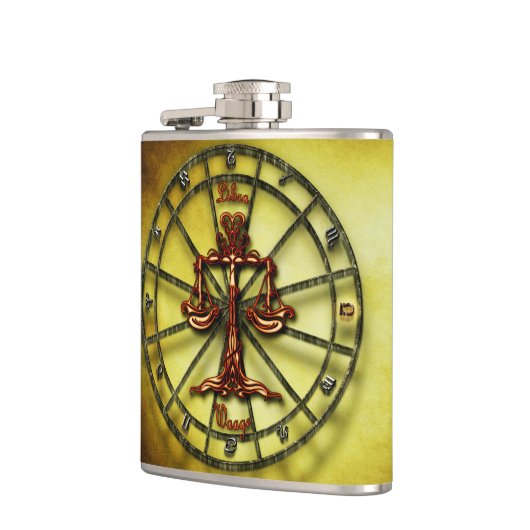 Flasques Horoscope de conception d'astrologie de zodiaque (Gauche)