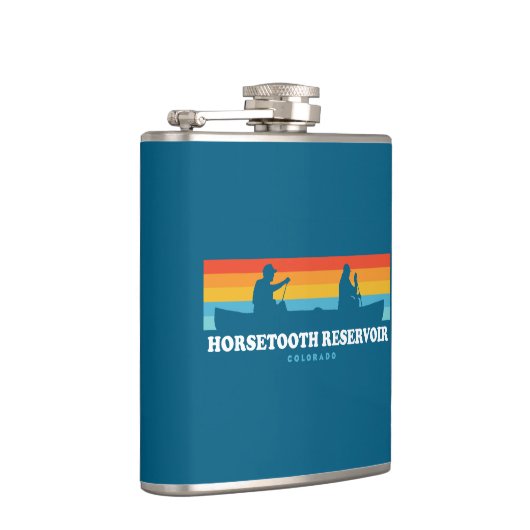 Flasques Horsetooth Réservoir Colorado Canoë (Droite)