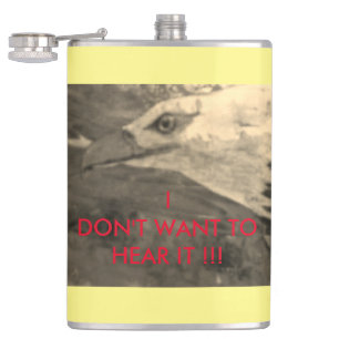 Flasques Hot Heads, JE NE VEUX PAS L'ENTENDRE