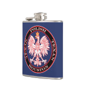Flasques Houston Round Polonais Texan (Gauche)