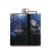 Flasques Howling Arctic Wolf Wildlife (Dos)