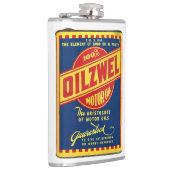 Flasques HUILE MOTEUR vintage OILZWEL (Droite)