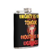 Flasques Humain naturel Drôle Mouth faible (Droite)