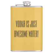 Flasques Humour de vodka (Devant)