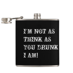 Flasques Humour ivre ! - Personnaliser