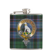 Flasques Hunter Tartan & Badge (Devant)