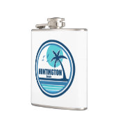 Flasques Huntington Beach Caroline du Sud Palm Tree Birds (Gauche)