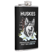 Flasques Huskies : Howlers professionnels et comédien à tem (Droite)