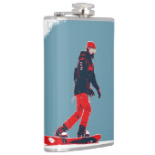 Flasques I Dream of Snowboard - Snowboarder (Droite)