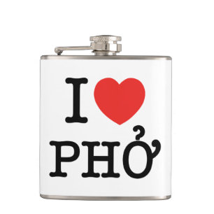Flasques I Heart (Amour) Pho