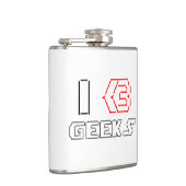 Flasques I Heart Geek ASCII ART (Droite)