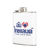 Flasques I Heart (Love) Thaïlande ♥ Langage thaï Script (Gauche)