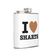 Flasques I Heart Sharts Funny Graphic (Droite)