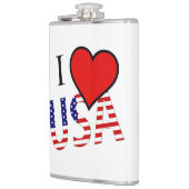 Flasques I Heart USA superposition plat (Gauche)