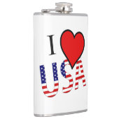 Flasques I Heart USA superposition plat (Droite)
