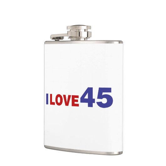 Flasques I Love 45 (Gauche)