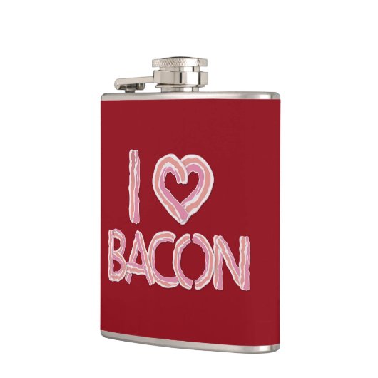 Flasques I Love Bacon (Gauche)