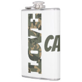 Flasques I Love Camouflage Vert Brown | (Gauche)