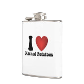 Flasques I Love Mashed Potatoes Thanksgiving Diner Cadeau (Gauche)