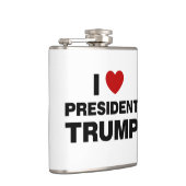 Flasques I Love Président Trump Heart (Droite)