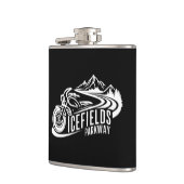 Flasques Icefields Parcours Alberta Canada Motorcycle (Gauche)