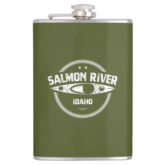 Flasques Idaho, rivière saumon (Devant)